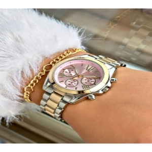 Roma Rakamlı Lüks Özel Seri Metal Kordon Kadın Kol Saati-Bileklik Hediyeli