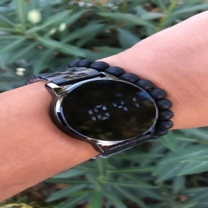 Premium Serisi Digital Dokumatik Metal Kordon Erkek Kol Saati-Bileklik