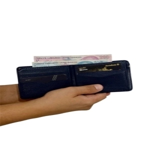 Exclusive Serisi Premium Özel Üretim Lüks Deri Yatay Çizgili Classic Erkek Cüzdanı
