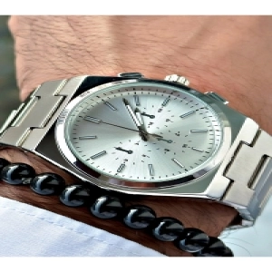 Lüks Özel Tasarım Limited Edition Serisi Metal Kordon Erkek Kol Saati-Bileklik Hediyeli