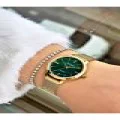 FERRUCCİ YEŞİL KADRANLI GOLD HASIR KADIN KOL SAATİ