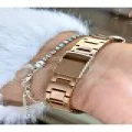 FUNCTION BEYAZ KADRANLI ROSE KADIN METAL KOL SAATİ