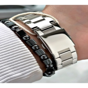 FERRUCCİ SİYAH TURUNCU KADRANLI FUNCTION GÜMÜŞ METAL ERKEK KOL SAATİ