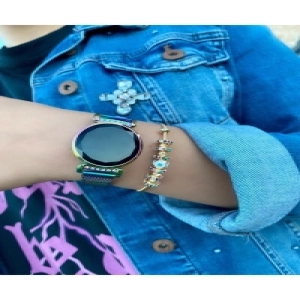 Siyah Mıknatıslı Dokunmatik Led Kol Saatleri