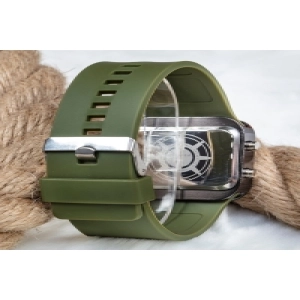 Haki Yeşil Silikon Kordon Unisex Dijital Led Kol Saati ST-303542