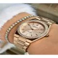 FERRUCCİ TAŞLI ROSE METAL KADIN KOL SAATİ
