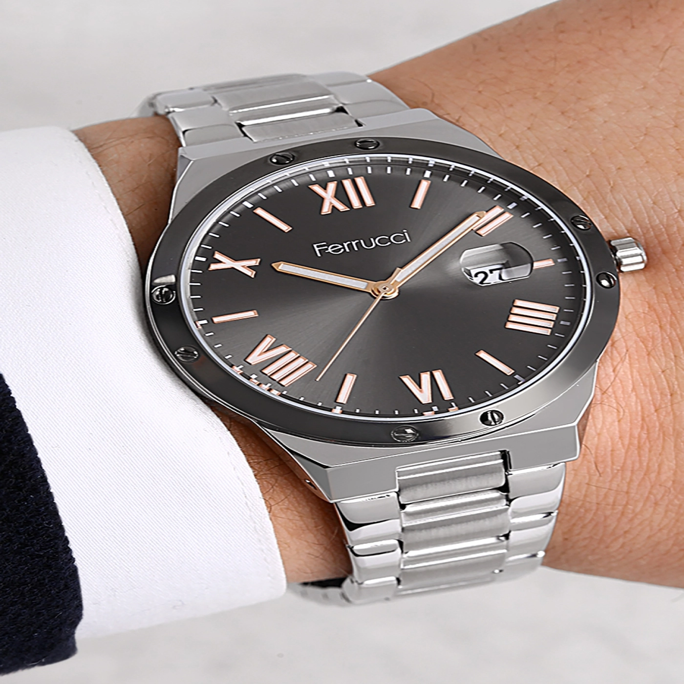 Erkek Kol Saati Ve Deri Kartlık / Exclusive Series hover