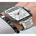 FERRUCCİ FUNCTION BEYAZ KADRANLI GÜMÜŞ METAL ERKEK KOL SAATİ
