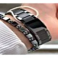 FERRUCCİ LACİVERT KADRANLI FUNCTION SİYAH METAL ERKEK KOL SAATİ