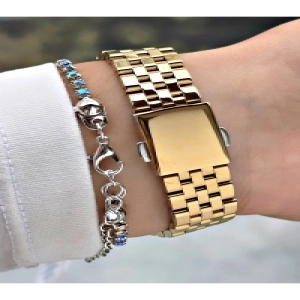 ROMA RAKAMLI GOLD METAL KADIN KOL SAATİ