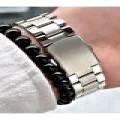 Metal Kordon Özel Lüks Premium Series Erkek Kol Saati-Bileklik Hediyeli