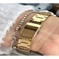 FERRUCCİ KARE GOLD METAL KADIN KOL SAATİ