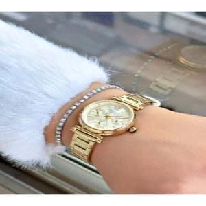 FUNCTION GOLD KADIN METAL KOL SAATİ