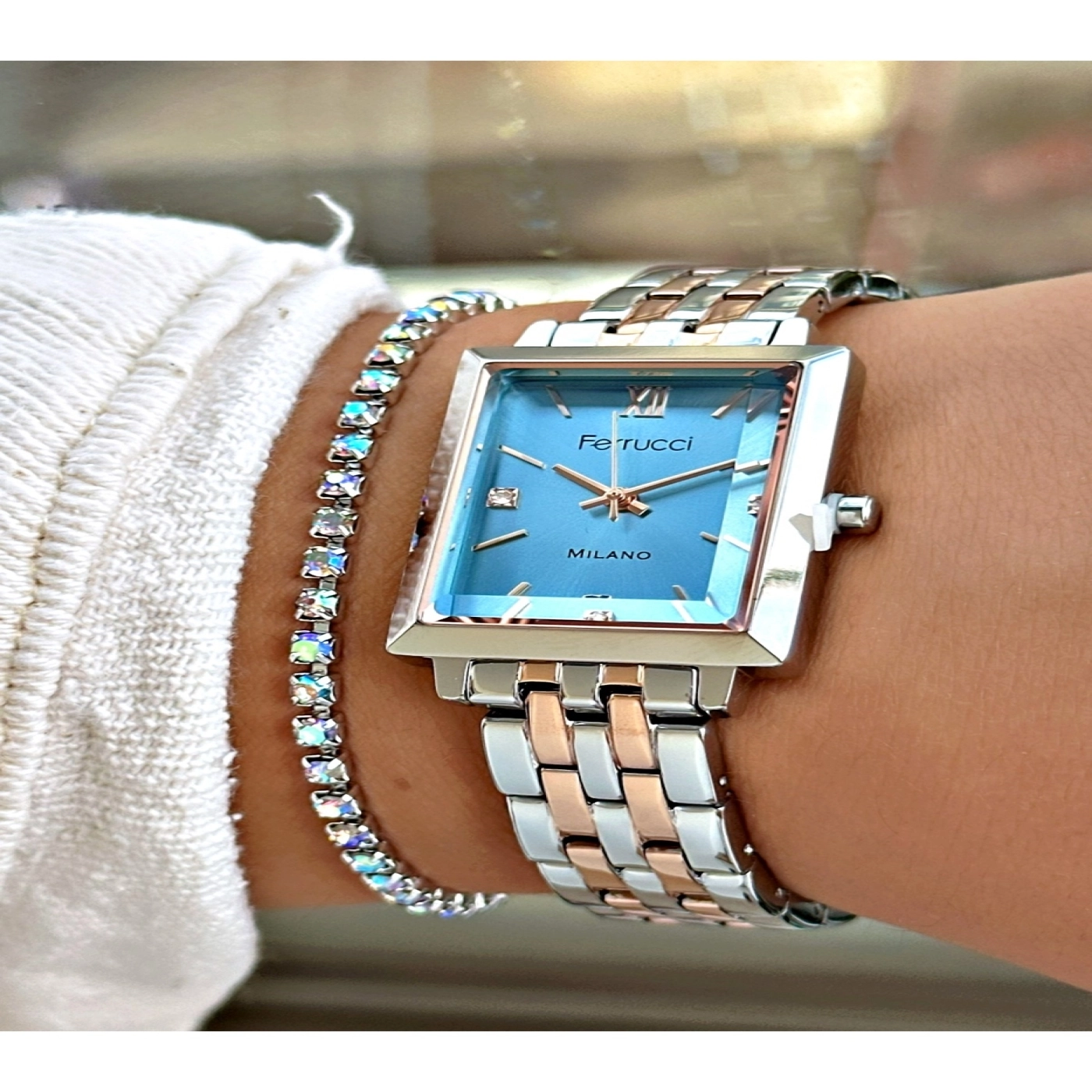 Kare Kadın Kol Saati hover