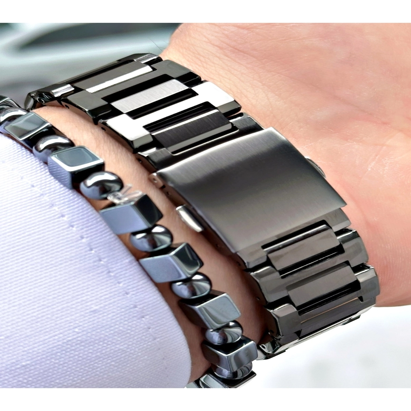 FERRUCCİ FUNCTION TAKVİMLİ MAVİ KADRANLI KOYU GRİ METAL ERKEK KOL SAATİ hover