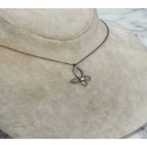 925 Ayar Gümüş Taşlı  Modeli Gümüş Kolye