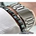 FERRUCCİ ROMA RAKAMLI YEŞİL KADRANLI FUNCTION GÜMÜŞ METAL ERKEK KOL SAATİ