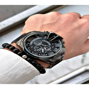 Exclusive Premium Series Metal Kordon Erkek Kol Saati-Bileklik Hediyeli