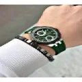 FERRUCCİ FÜME KADRAN FUNCTION YEŞİL SİLİKON ERKEK KOL SAATİ