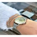 FERRUCCİ FUNCTION GOLD GÜMÜŞ HASIR KADIN KOL SAATİ