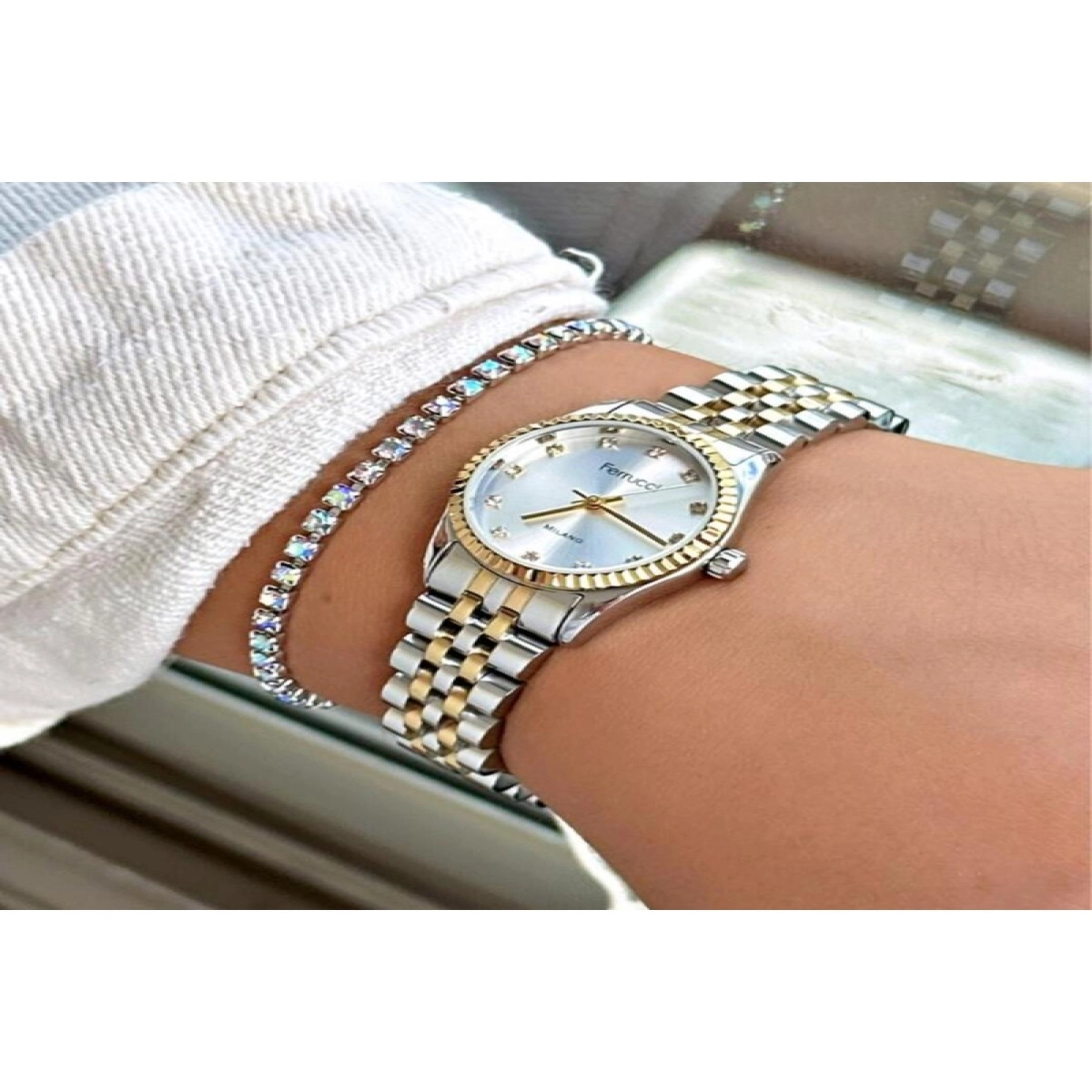 FC 0925 03598M.04 640053 Metal Kadın Kol Saati