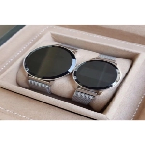 Dijital Dokunmatik Ekran Mıknatıs Kordonlu Çift Saati