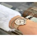 FERRUCCİ RAKAMLARI KADRANI TAŞLI ROSE METAL KADIN KOL SAATİ