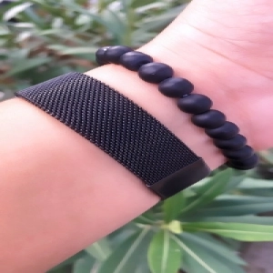 Grasse Serisi Tuşlu Led Digital Unisex Mıklatıslı Kordon Unisex Kol Saati-bileklik