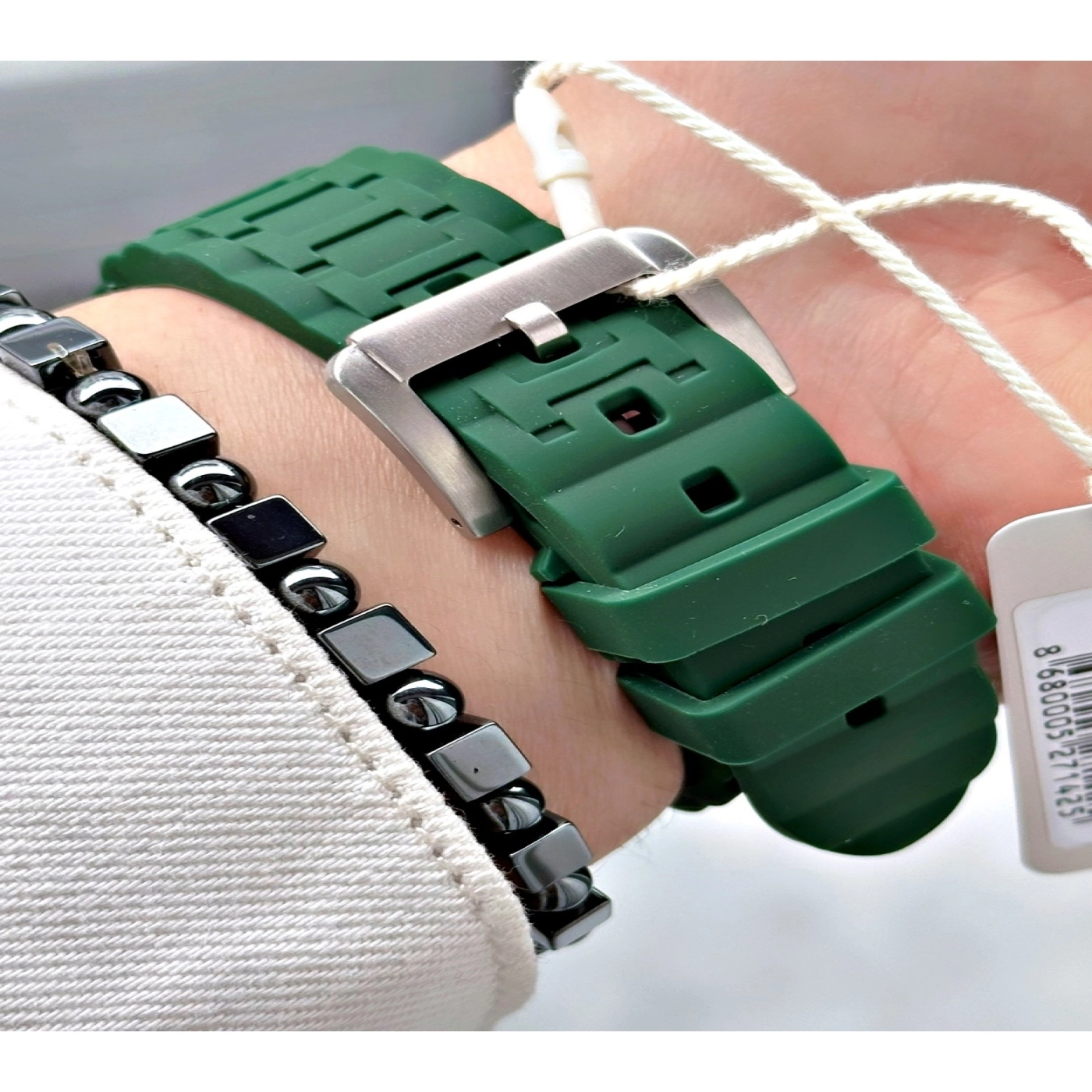 FERRUCCİ FUNCTION YEŞİL KADRANLI YEŞİL KORDONLU SİLİKON ERKEK KOL SAATİ hover
