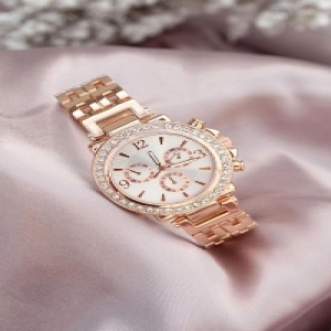 Sonsuzluk Bşleklik Tasarımlı Metal Kordonlu Clariss Bayan Kombin Saat