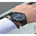 FERRUCCİ FUNCTION LACİVERT KADRANLI SİYAH METAL ERKEK KOL SAATİ