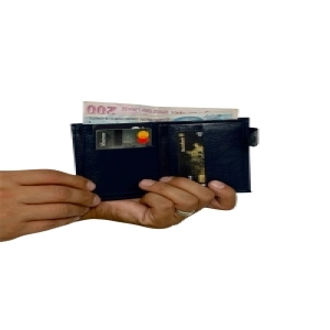 Özel Tasarım Lüks Deri Patlı Dikey Premium Serisi Cüzdan Kartlık Tesbih Ve Kemer Seti