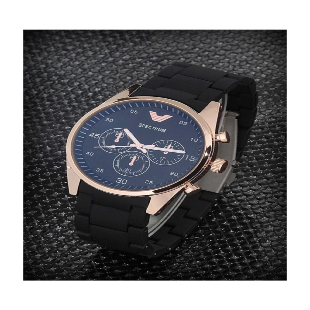 Unisex Siyah Silikon Kordon