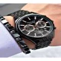 FERRUCCİ FUNCTION SİYAH KADRANLI SİYAH METAL ERKEK KOL SAATİ