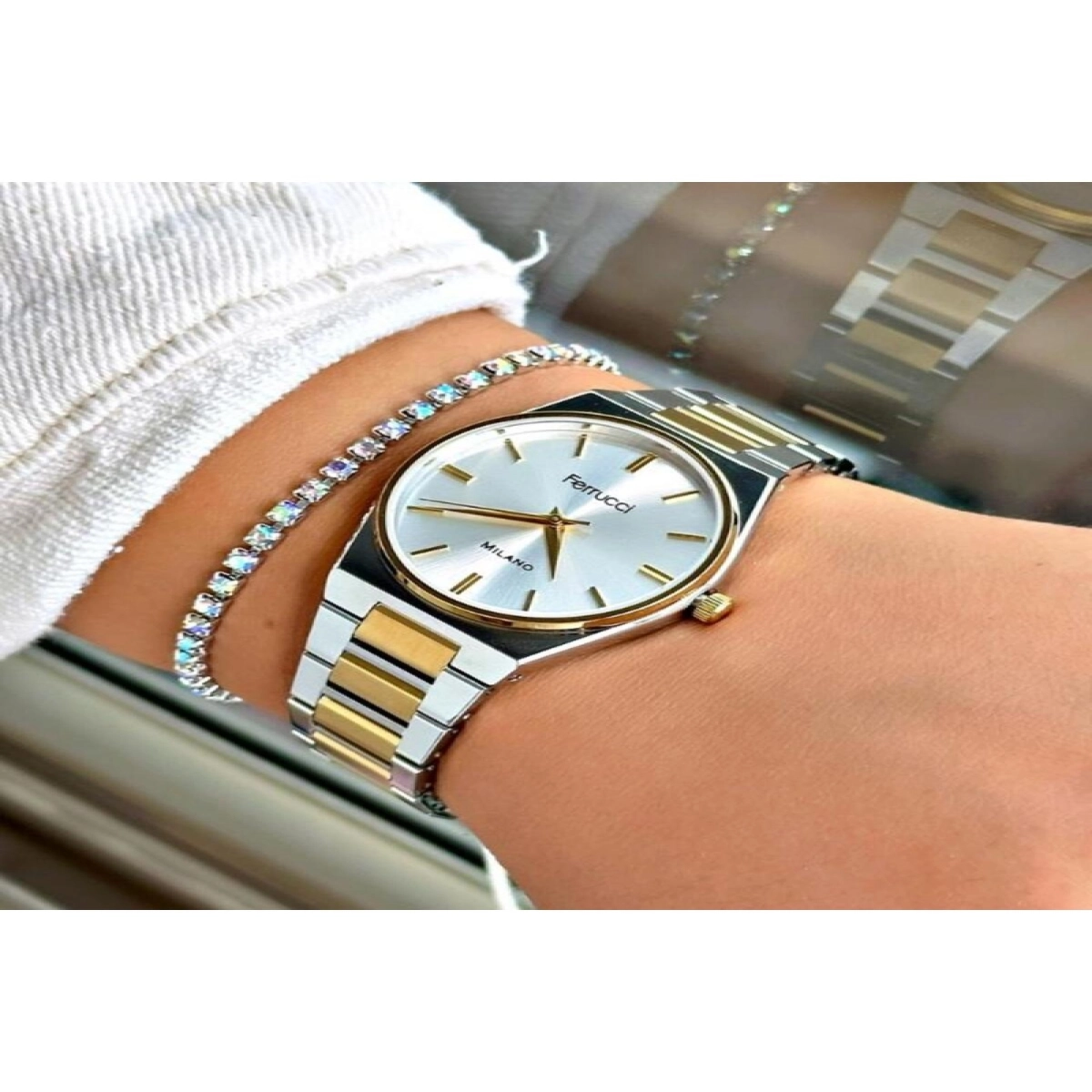 FC 0925 14379M.4 640043 Metal Kadın Kol Saati