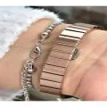 FERRUCCİ KARE ROSE TAŞ RAKAMLI ROSE METAL KADIN KOL SAATİ
