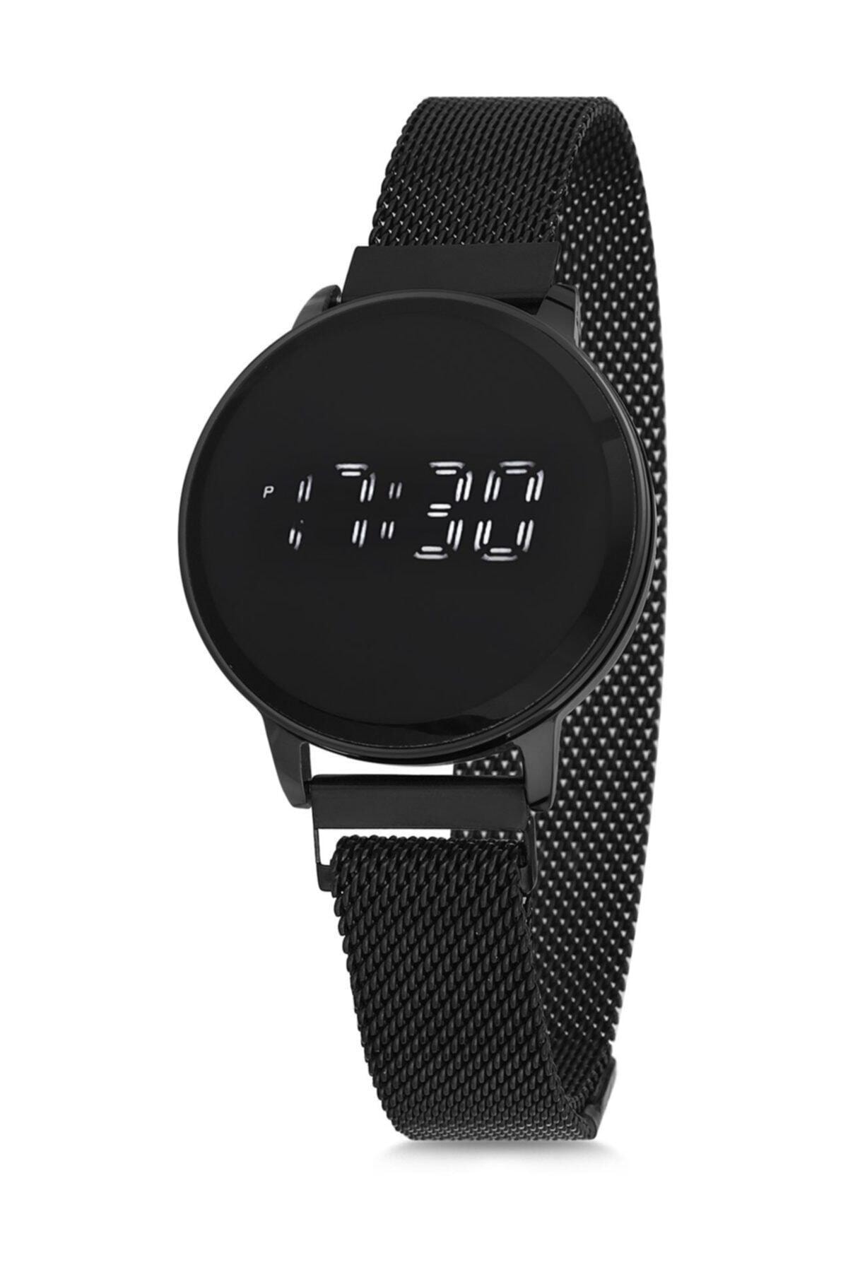 Dokunmatik Ekran 10200014 Mıknatıs Kordon Kadın Kol Saati