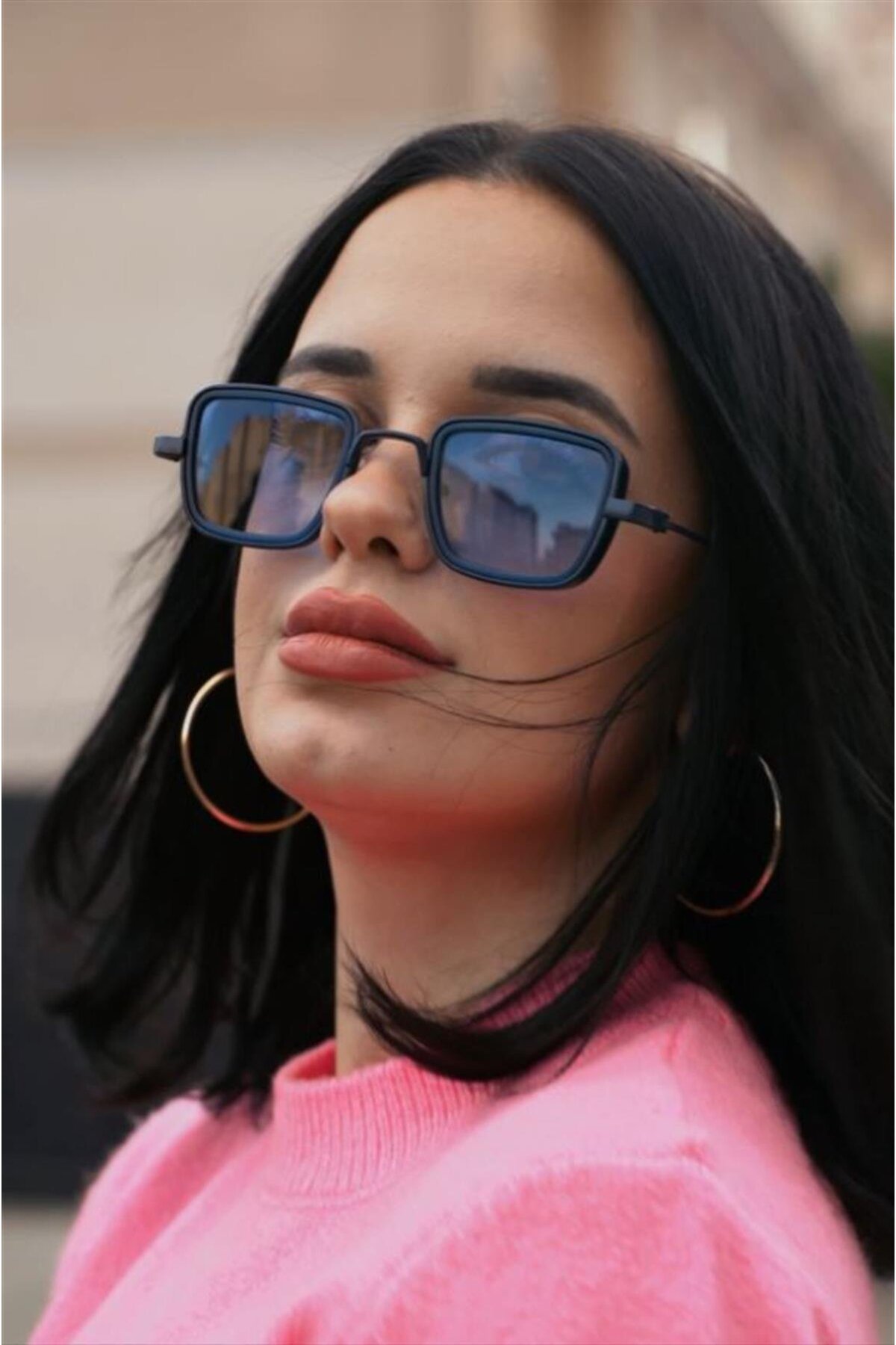 Dikdörtgen Premium Kadın Güneş Gözlüğü