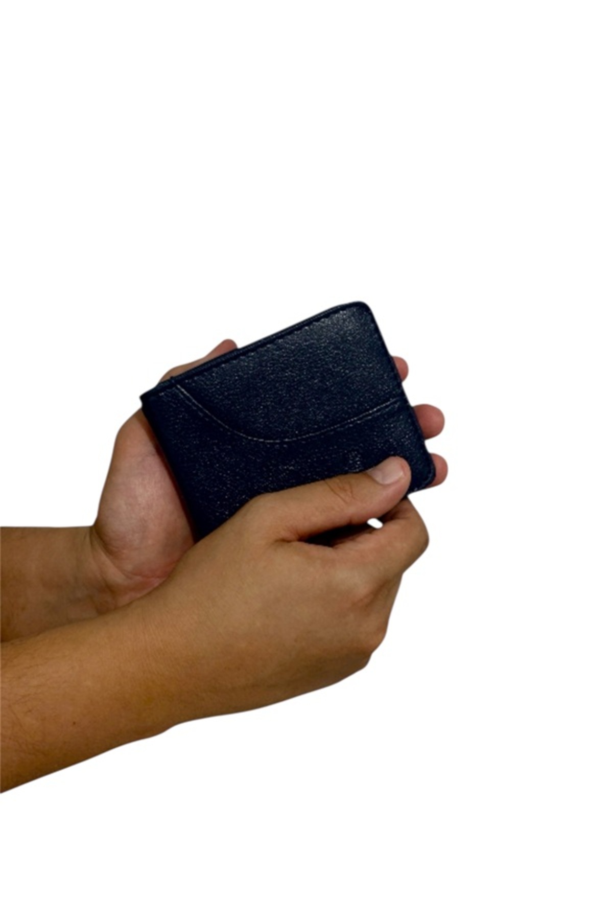 Exclusive Serisi Premium Özel Üretim Lüks Deri Yatay Çizgili Classic Erkek Cüzdanı