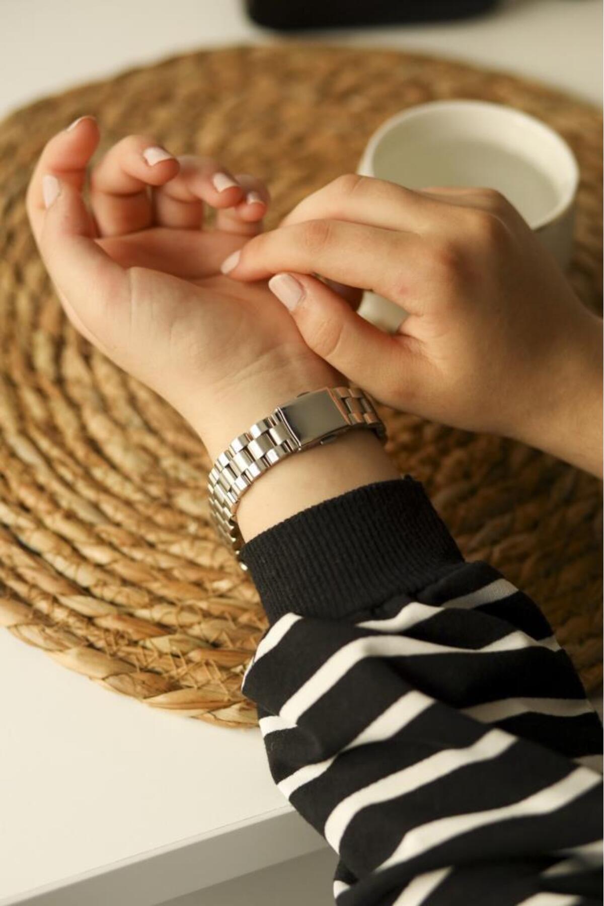 FC.0223 13276M.01 Metalik Gri Kadın Kol Saati