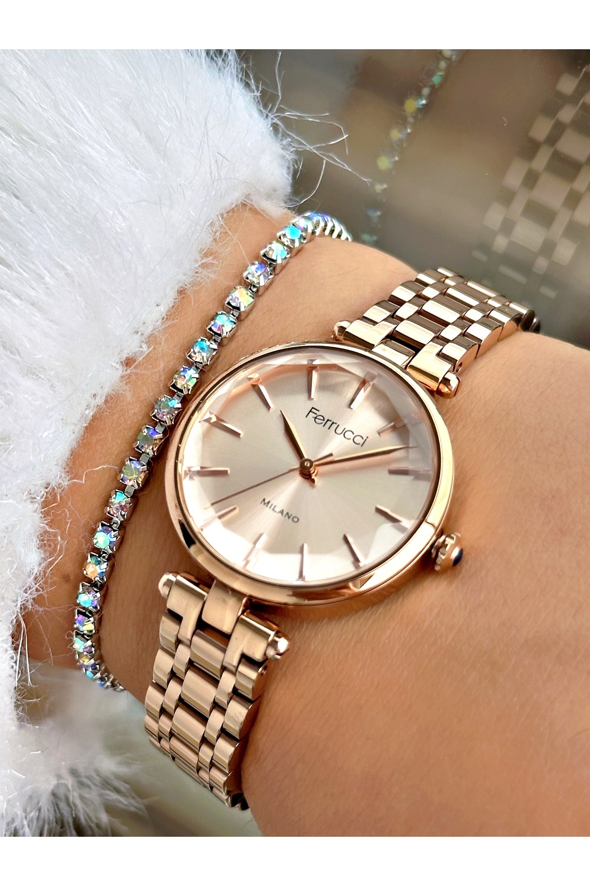 ROSE METAL KADIN KOL SAATİ