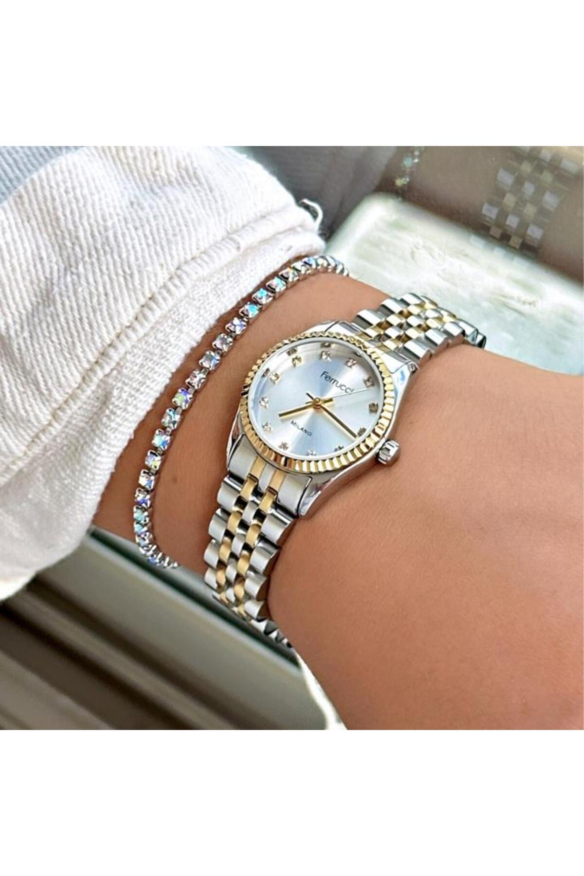 FC 0925 03598M.04 640053 Metal Kadın Kol Saati