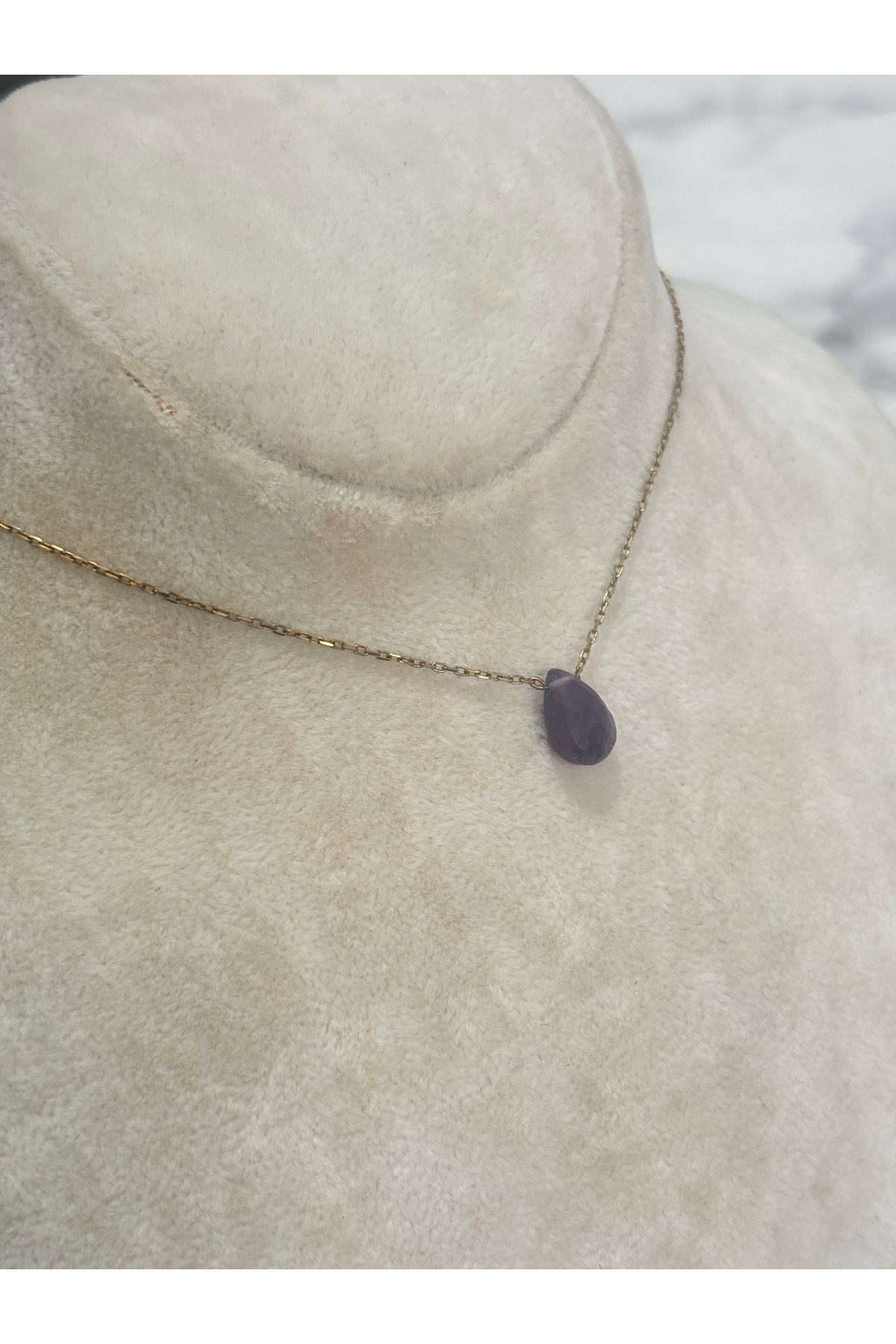 925 Ayar Gümüş Taşlı Modeli Gümüş Kolye