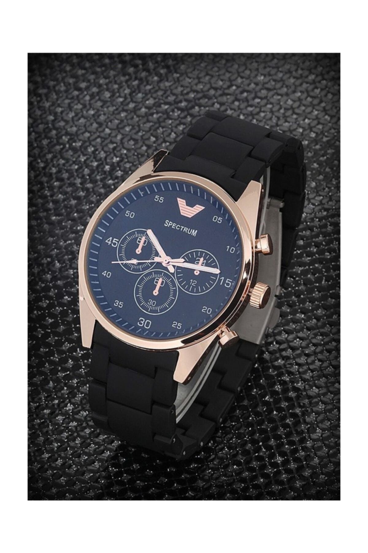 Unisex Siyah Silikon Kordon