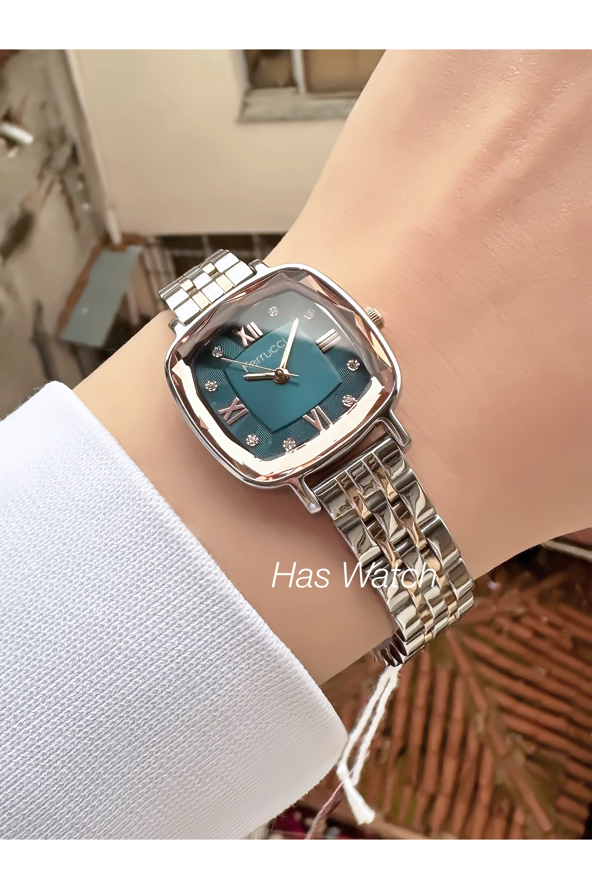 Kadın Kol Saati 2 Yıl Garantili Su Geçirmez Çelik Kordon Ürün Takvimli