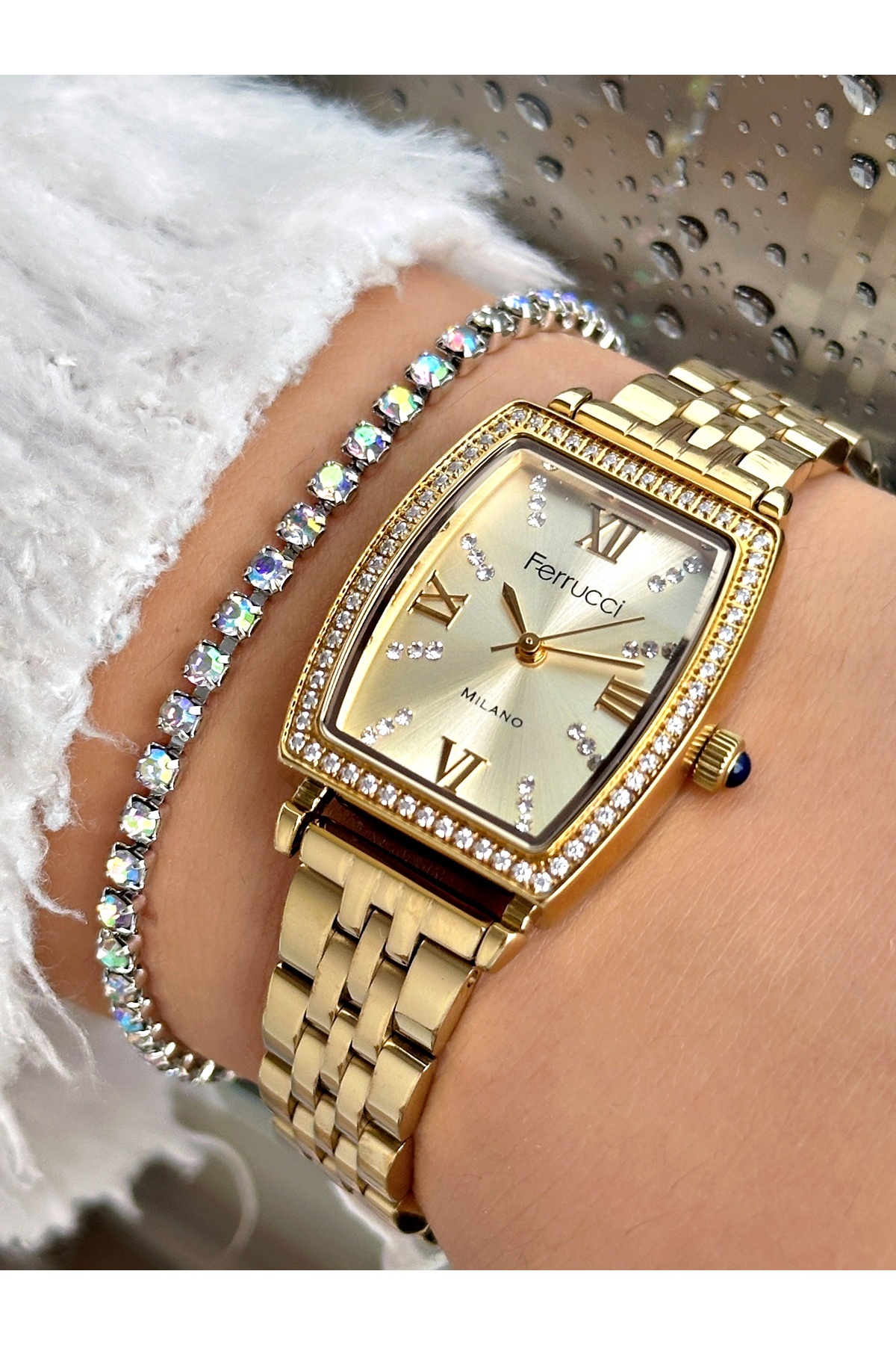 Kadın Kol Saati Su Geçirmez , bileklik hediyeli
