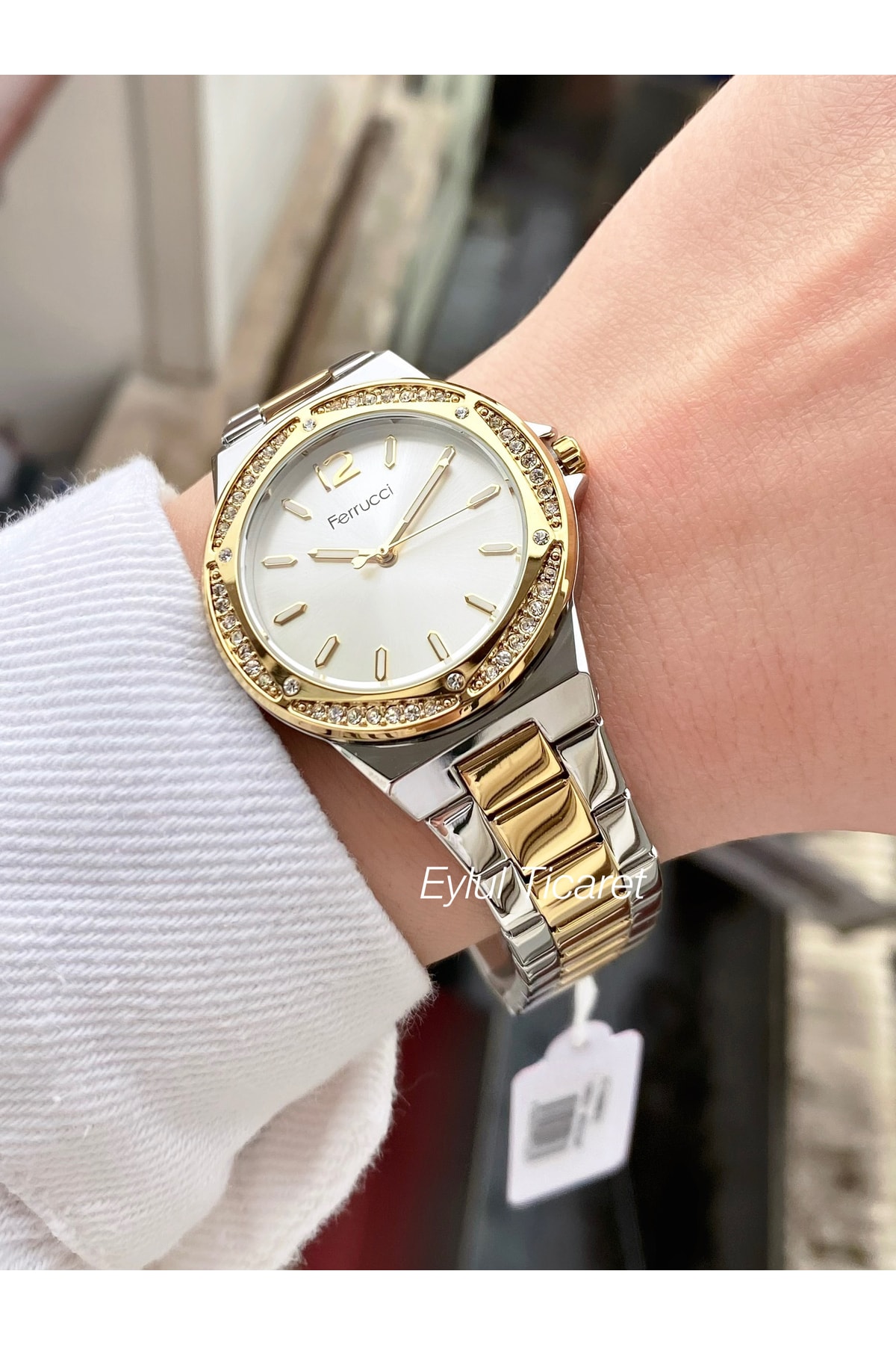 Kadın Kol Saati 2 Yıl Garantili Su Geçirmez Çelik Kordon