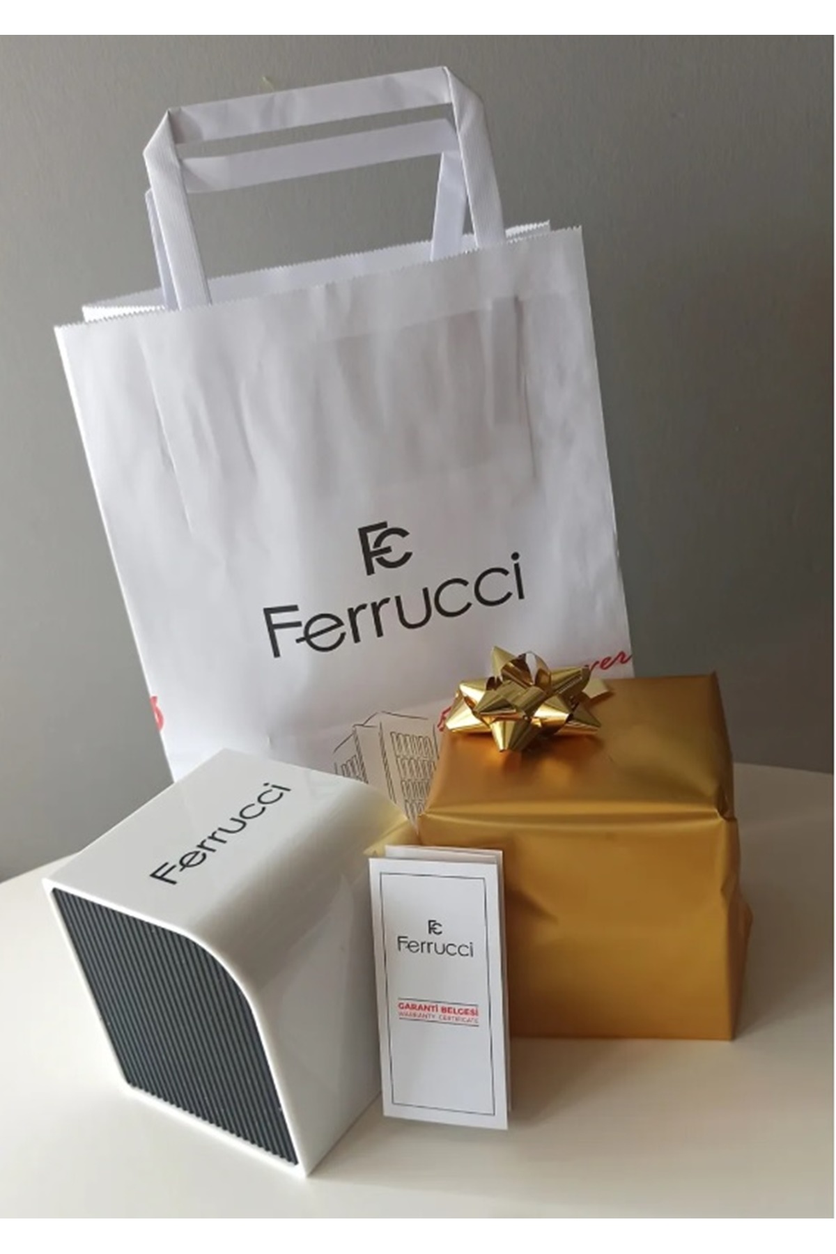 Ferruci Marka Rose Gümüş Renk Çelik Kordon 2 Yıl Garantili Kadın Kol Saati - Bileklik