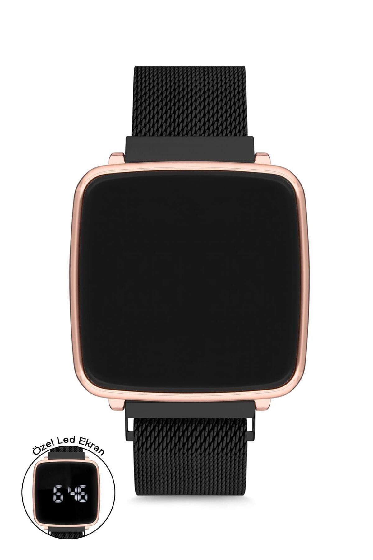 Mıknatıslı Dokunmatik Unisex Kol Saati XT250098